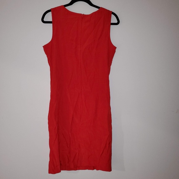 3for$25 Sag Harbor bright red dress hourglass - Picture 5 of 6